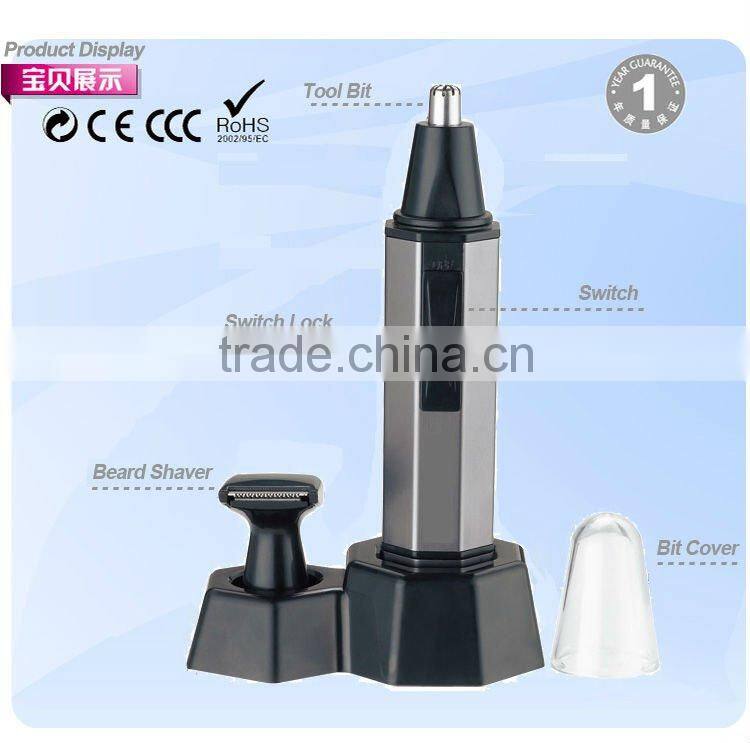 Luxury Electric Trimmer for Nose, Ear Hair & Beard