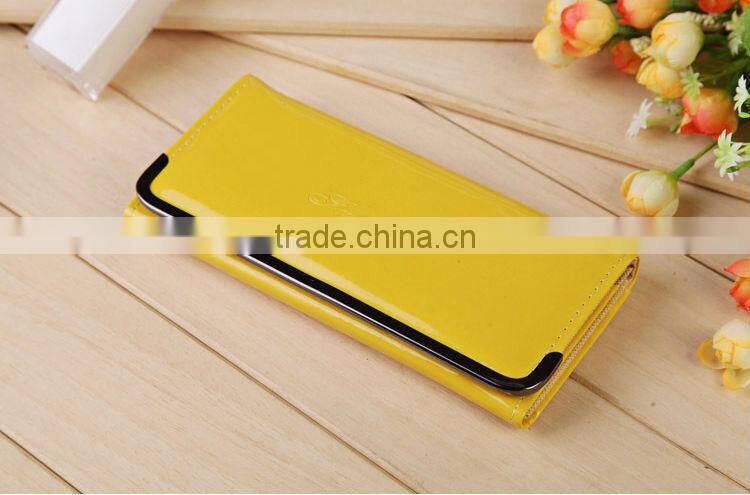 2015 New Fashion Cheap Ladies Candy Color PU Leather Wallets Women Clutch Purse Handbag Card Bags