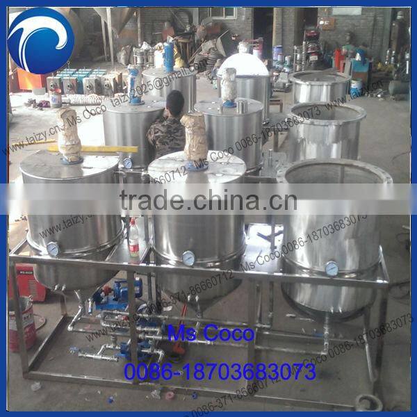 edible oil refinery plant /crude oil refinery machine manufacturer newest oil refinery equipment