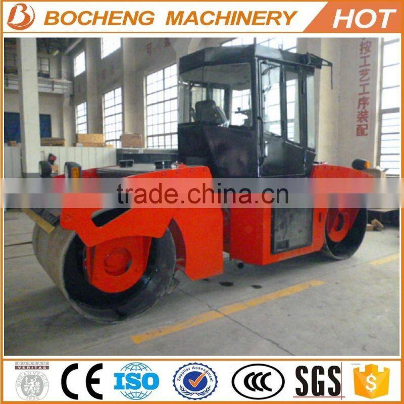 Fully hydraulic dual-drive double drum vibratory roller 8tons compactor LTC208 Used model Good quality