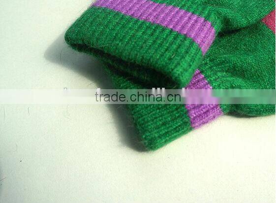 Fashion spell color smartphone touch screen gloves