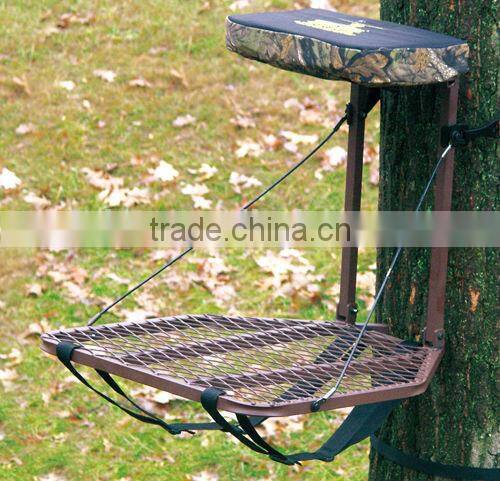 Strong steel hunting ladder tree stand