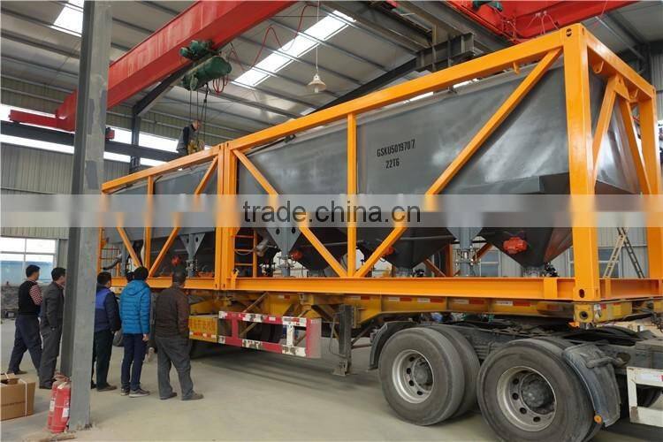 stackable type cement silo in china with self-cleaning system