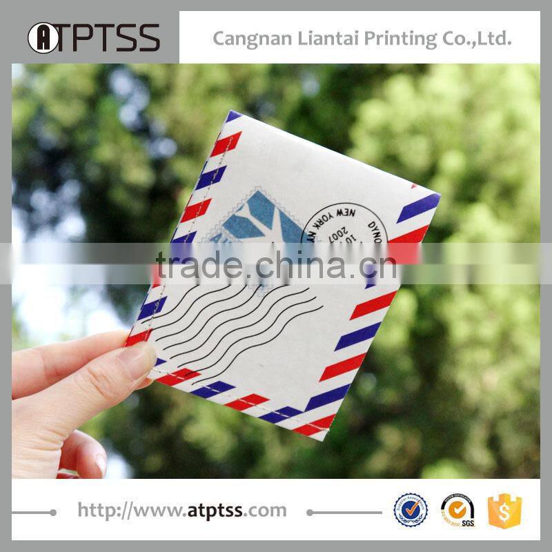 LT-Airmail billfold and tyvek wallet printed wallet