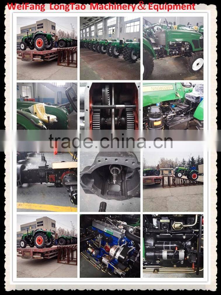 New Condition and CE Certificate 45hp 4WD tractor direct manufacturer front end loader backhoe for hot salle
