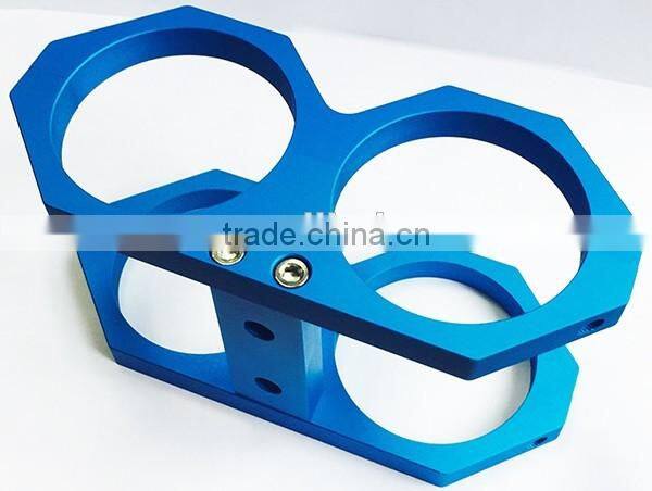 VMT Racing Dual Double Aluminum Fuel Pump Mounting Bracket