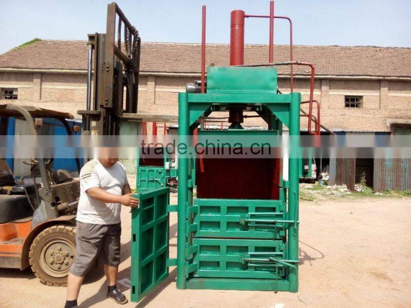 Hydraulic vertical baler press machine used for Herbal YC-30T