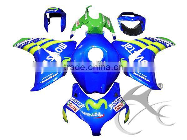 For 08-11 Honda CBR1000RR CBR1000 New Blue Wholesale Injection ABS Fairing Body Work