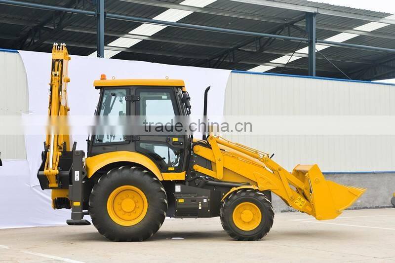 Backhoe loader B877 made in china construction machinery 8T backhoe loader for sale