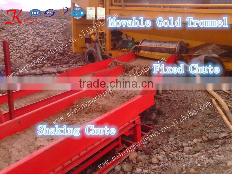 CN Fixed Type Chute in Gold Washing Equipment