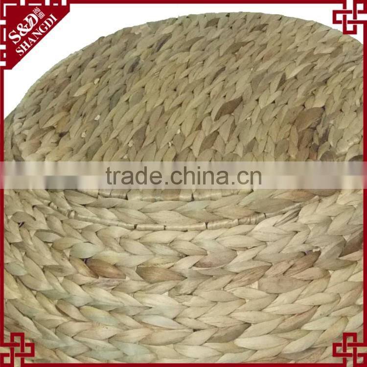 New egg shape natural water hyacinth woven pet bed / pet house