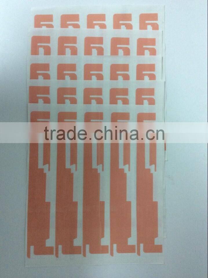 MOQ 500pcs Customizing Original red Sticker red tape For ipad 2