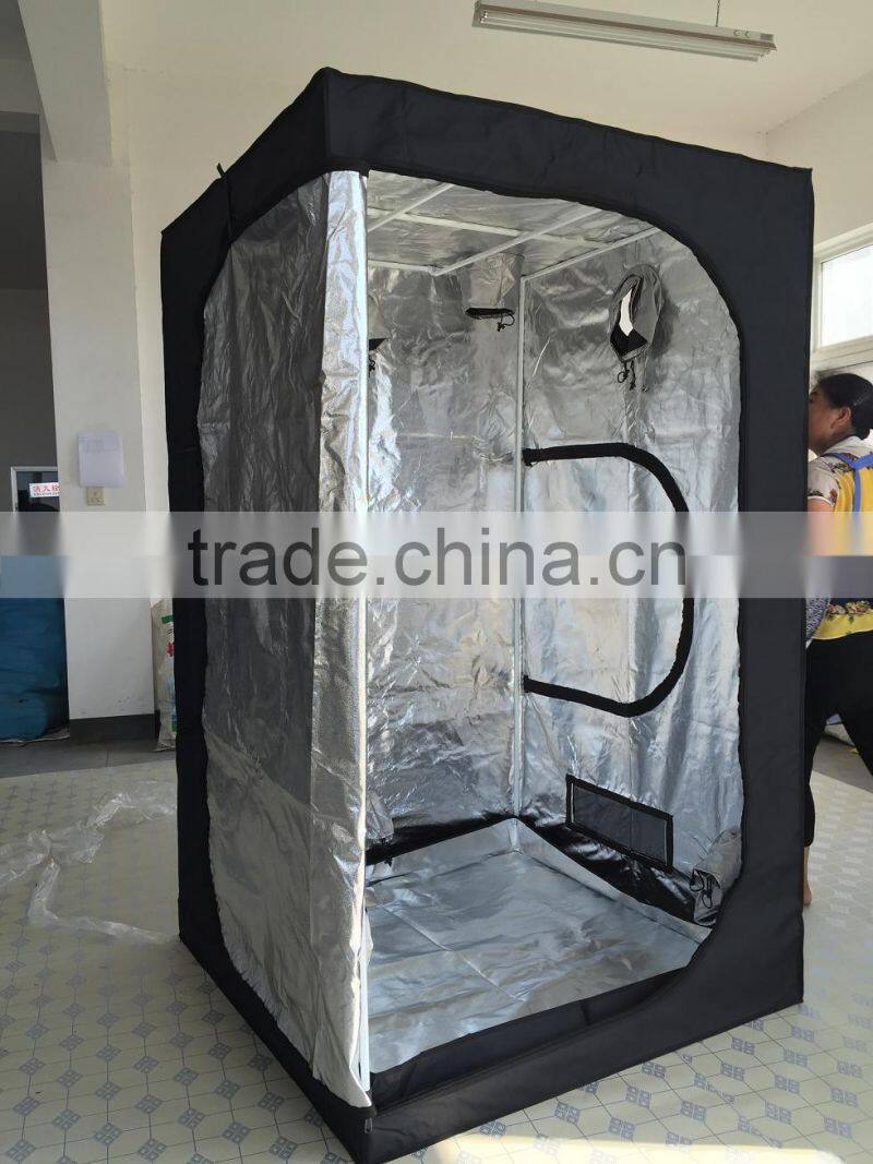Hydroponics Grow Light Dark Tent 1.2x1.2x2m