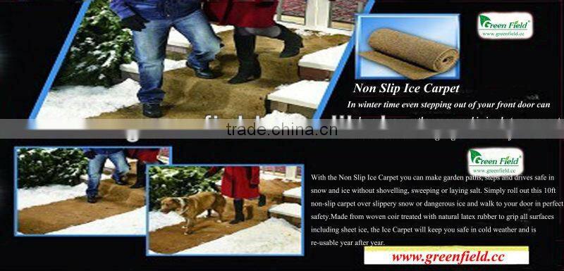Green Field Outdoor Ice & Snow Floor Carpet