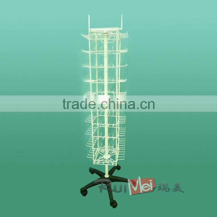 2015 New Design Supermarke Metal Peg Hook Display Rack