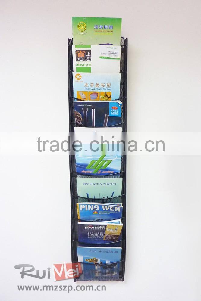 2015 New Metal Rotating Screen Magazine Display Stand