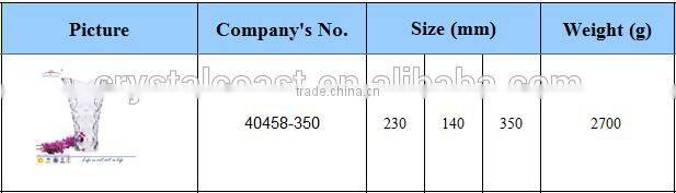 cheap tall stock feature hive design table decoration glass bowl and vase