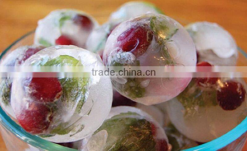 LFGB silicone ice cube tray whiskey ice ball maker silicone molds