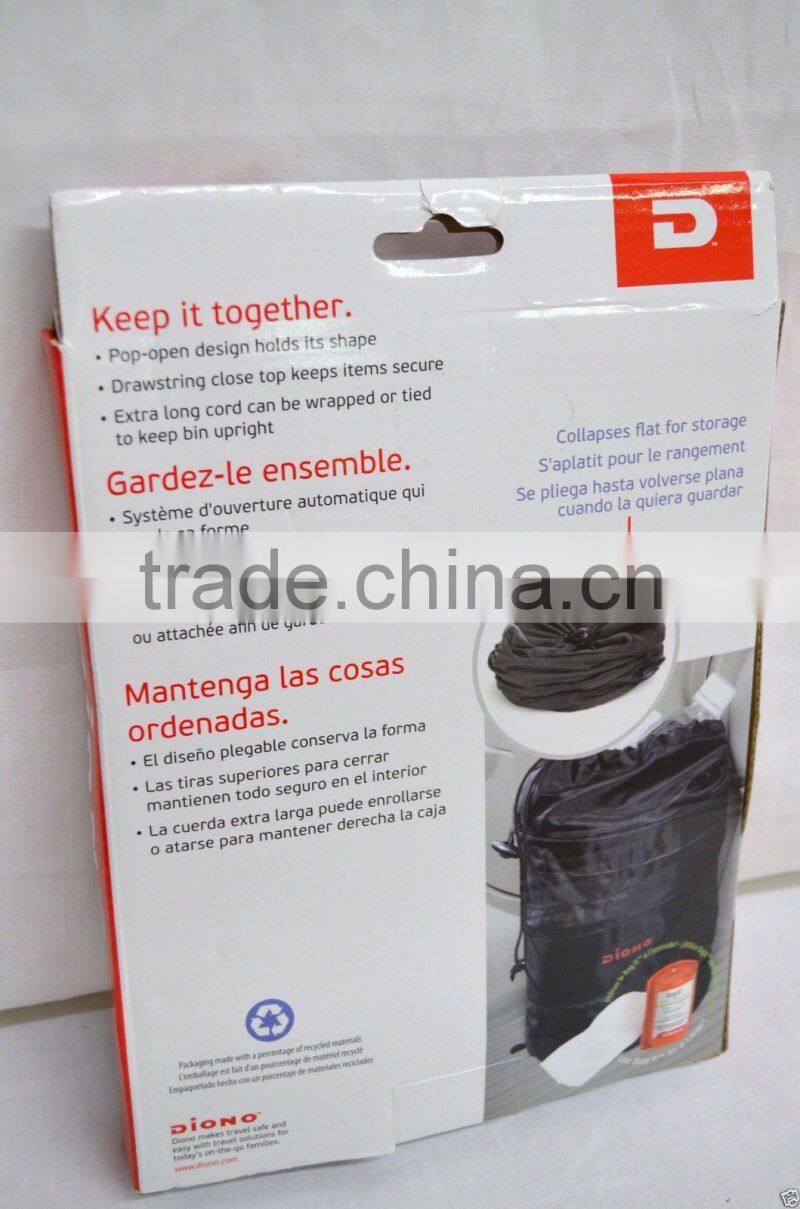 Collapsible Plastic Folding Storage Bin