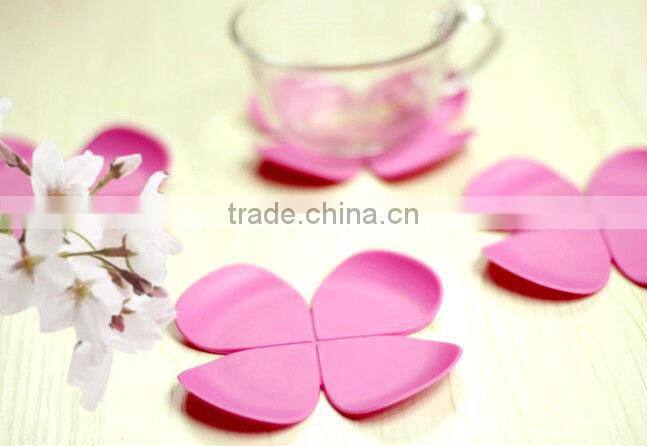 Promotion gift Creative Round Silicone Coffee Cup Coaster