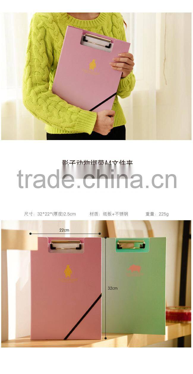 WJ026 A4 office use logo items print custom File Folder wholesale