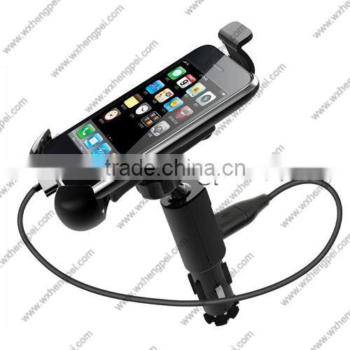 Universal car holder with charger for smartphone