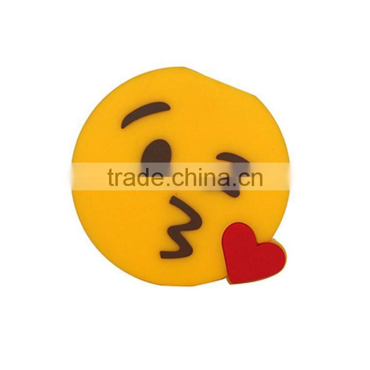 2016 New Portable Emoji Power Bank 2600mah Gift For Mobile Phone