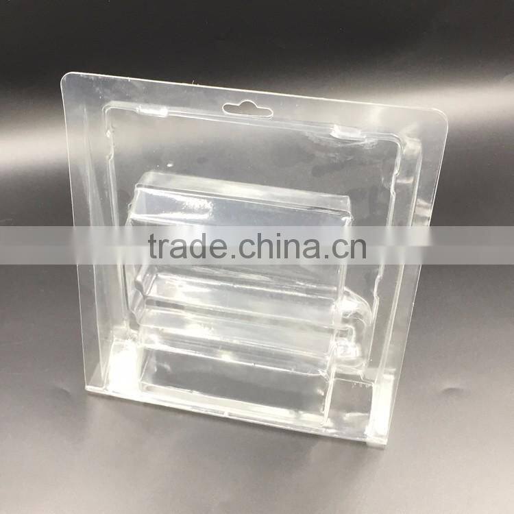 PET stand blister packing Shower gel double blister pack,stand blister