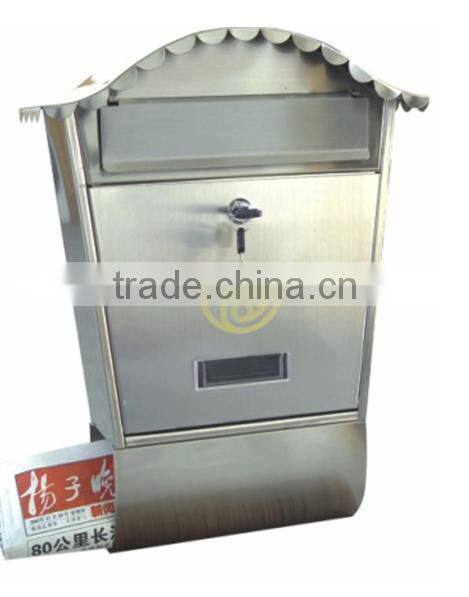 Galvanized steel Mailbox Budget letterbox for European