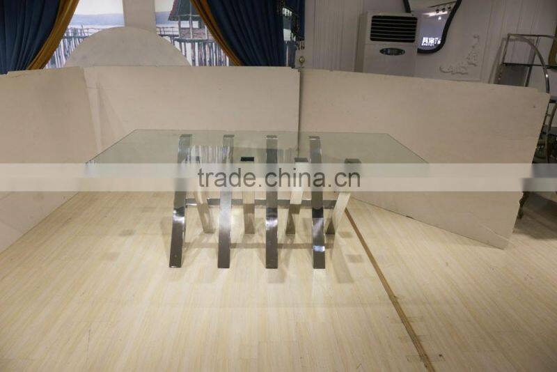 12mm tempered glass dining table