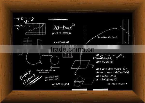 Double sided slate chalkboard writing board
