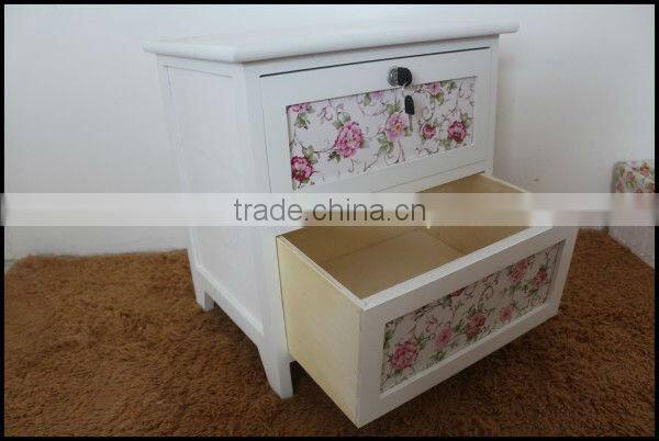 home furniture wooden bedside table for sale