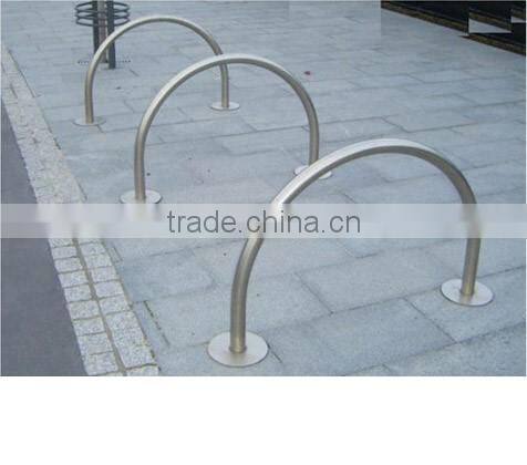 Arlau park stainless steel u shape bicycle rack