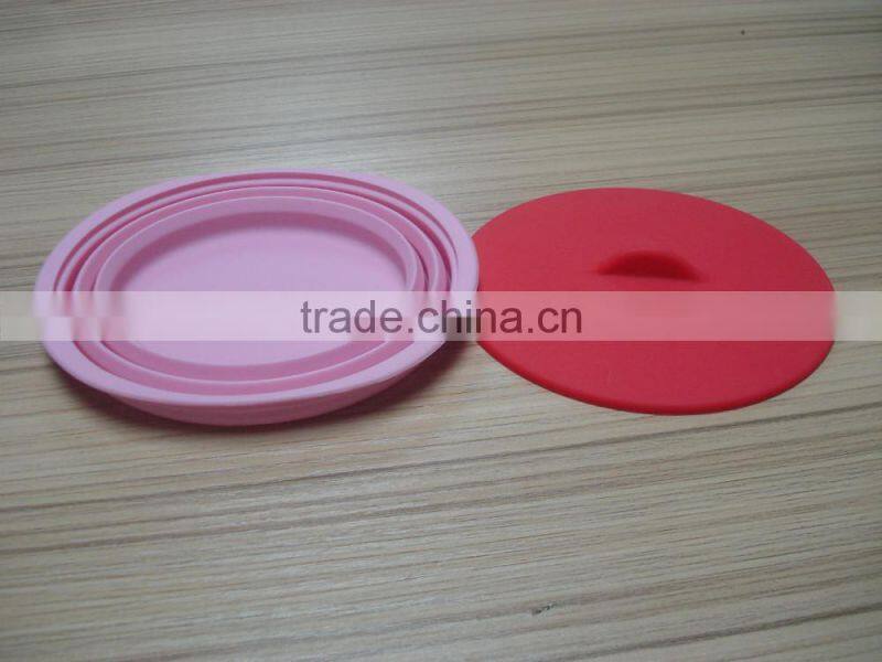 Silicone Collapsible Pet Bowl Outdoor Feeding Food Drink bowl