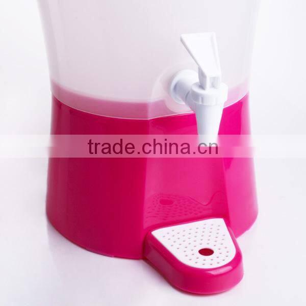 colorful and portable for party plastic juice dispenser ,water dispenser
