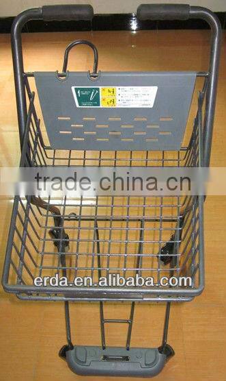 Stock Metal Grocery Shopping Cart & Trolley