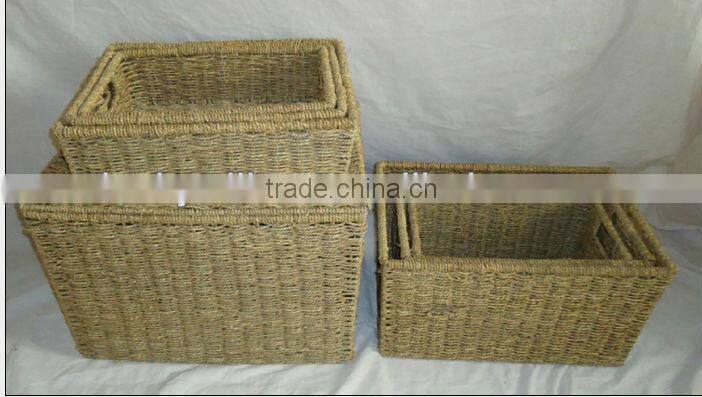graceful grass weaving basket
