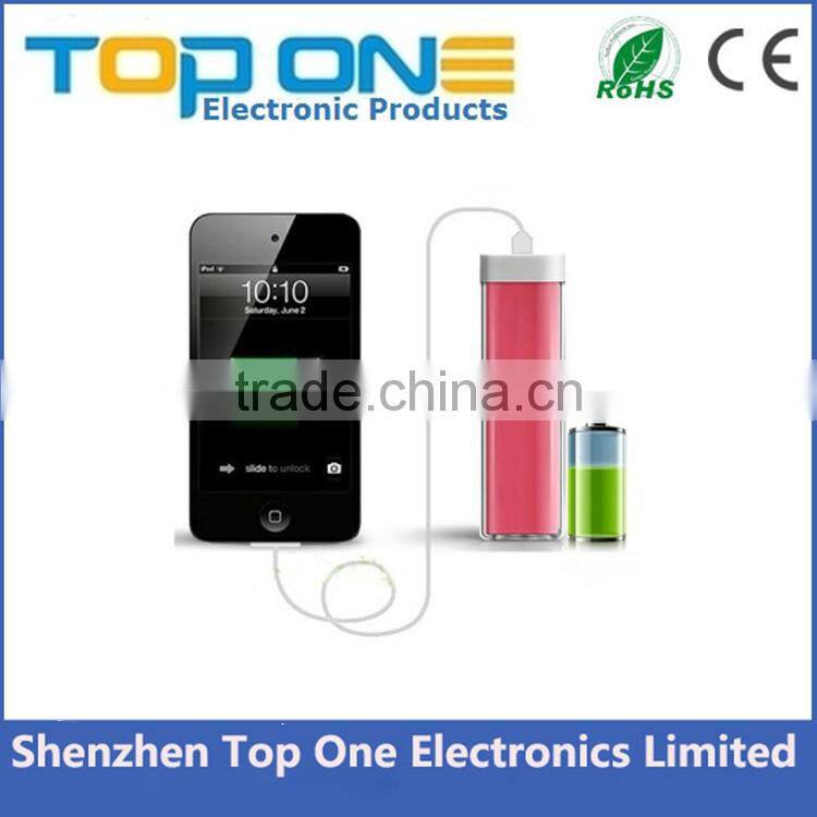 New product for 2016 Best Christmas gift promotion power bank 2600mah gift