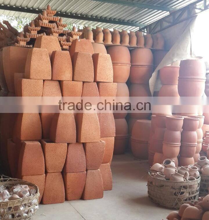 Stock terracotta pot, Stock Vinh Long Terracotta pots, Stock Mekong Delta Terracotta Pots