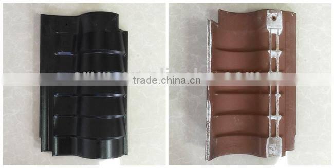 China new technology archaize refractory clay roof tile, bent clay roofing tile