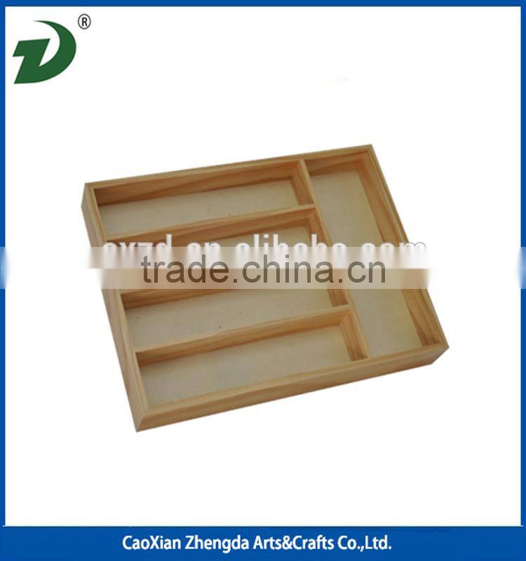 Caoxian handmade natural wooden fork tray
