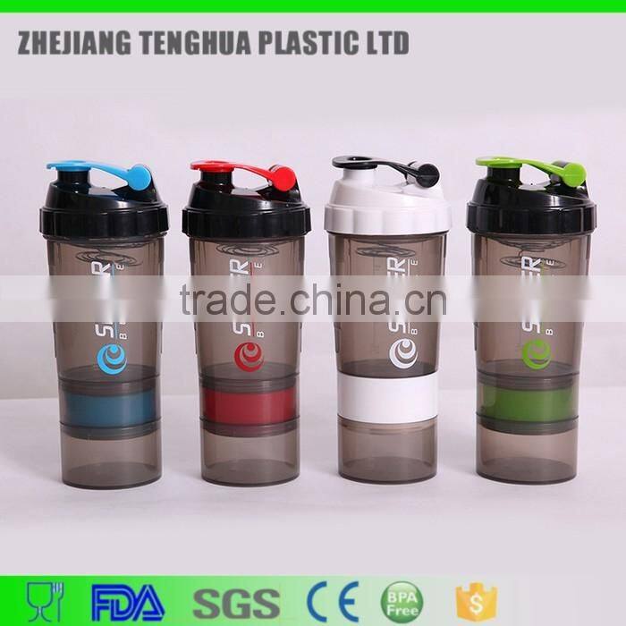 500ml Custom Logo hot and cold water jug shaker bottles for water