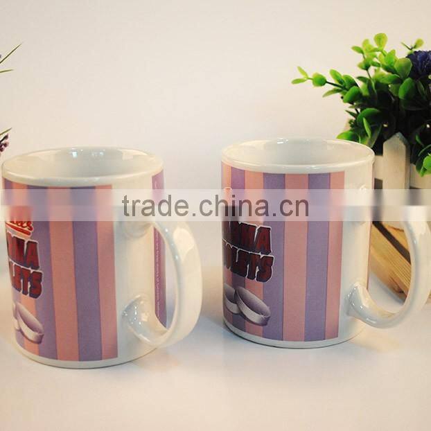 funny design food grade coffe cup ceramic for promotional