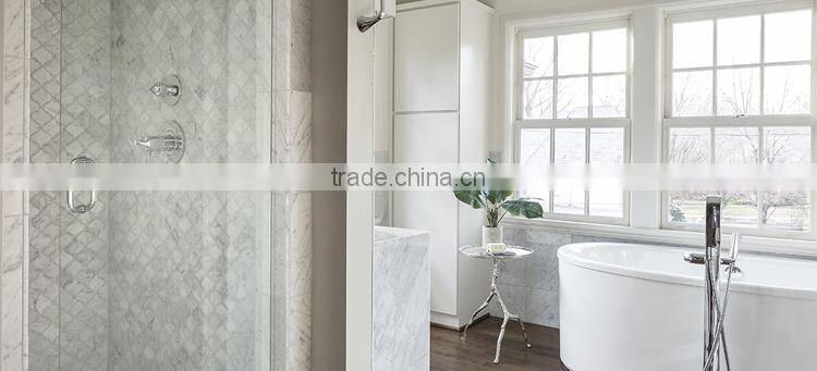 Super quality architectural material natural stone donfang white marble tile