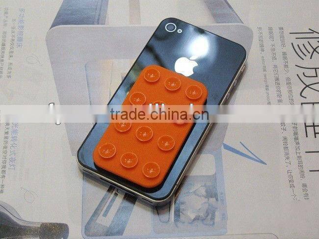 Sucker Mat Sillicone Sticker Sucker Silicone Sticker for Mobile Phone