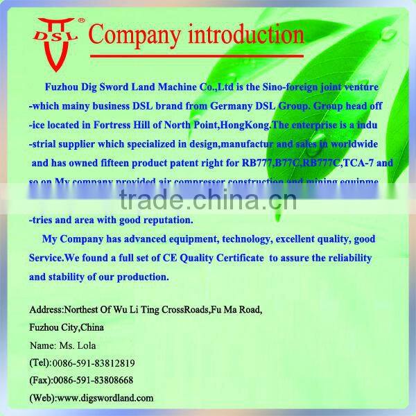 pneumatic engine hydraulic rock splitter