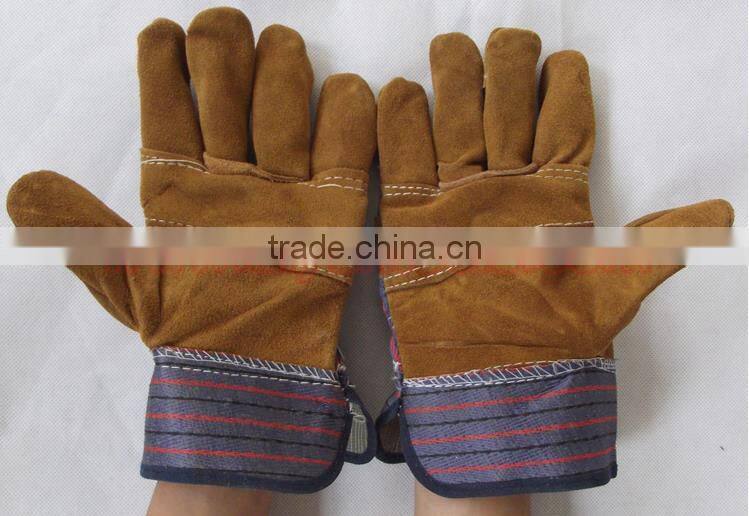 Cow leather gloves Work gloves Cowhide glvoes Working glove cow split
