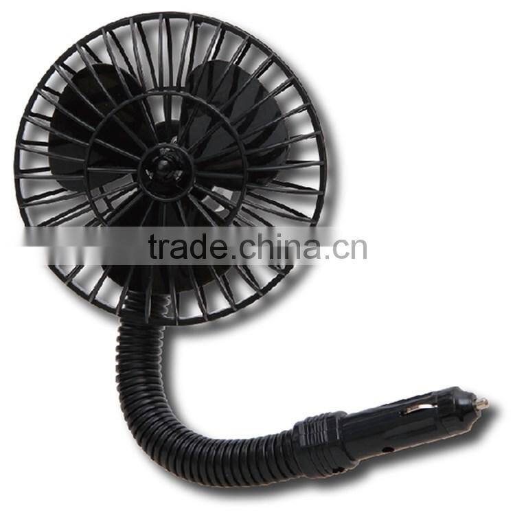 12V car air cooling fan plastic car fan car roof air fan