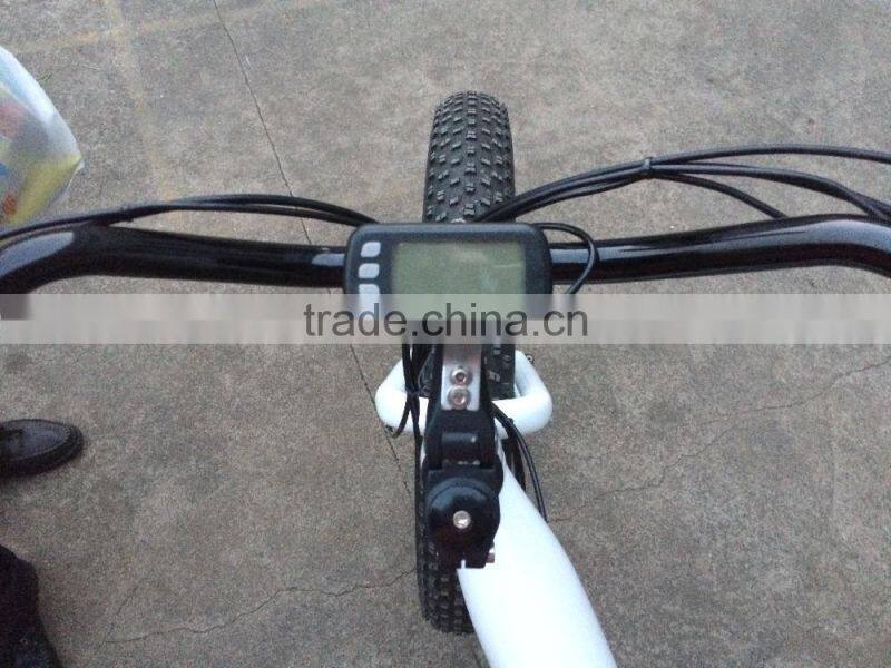 26" electric fat bike adult electric bicycle fat tire ebike