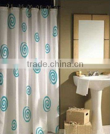 Waterproof Design Bathroom Shower Curtain PEVA Bath Curtain